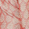 Pink Self Design Kurta Pajama
